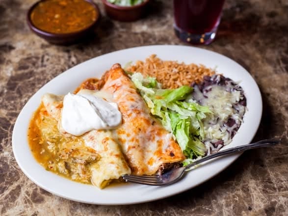 Kid Enchilada Plate.